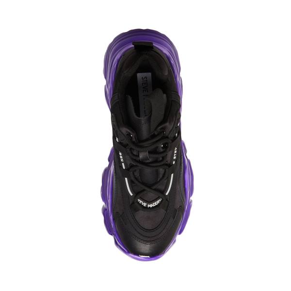 Tenis Steve Madden Revel Feminino Pretas Roxo | SM-587TQ