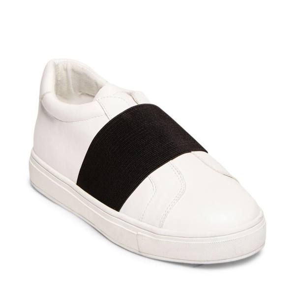 Tenis Steve Madden Sand Feminino Branco Pretas | SM-403UI