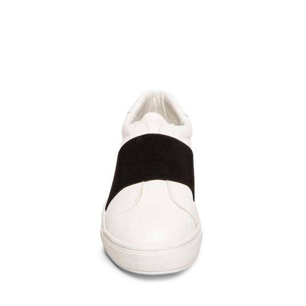 Tenis Steve Madden Sand Feminino Branco Pretas | SM-403UI