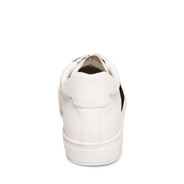 Tenis Steve Madden Sand Feminino Branco Pretas | SM-403UI