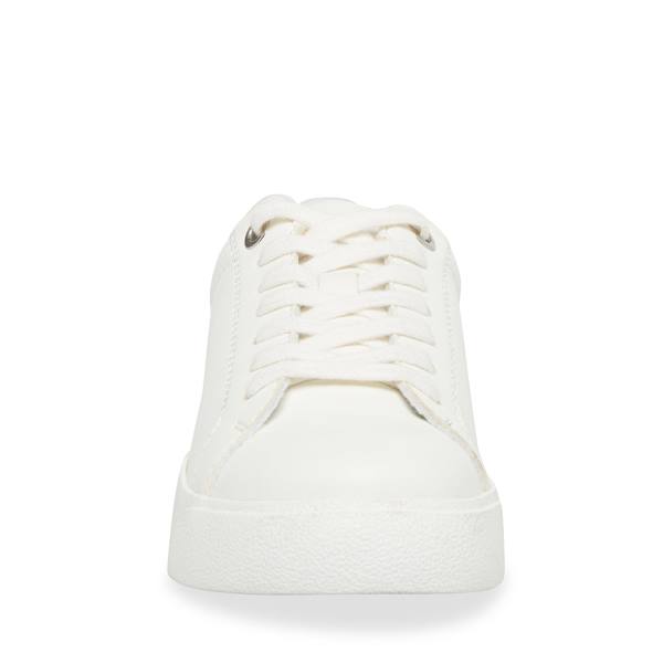 Tenis Steve Madden Scout Feminino Branco Pretas | SM-718PB