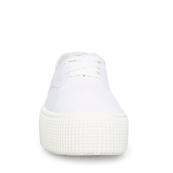 Tenis Steve Madden Stream Fabric Feminino Branco | SM-435ES