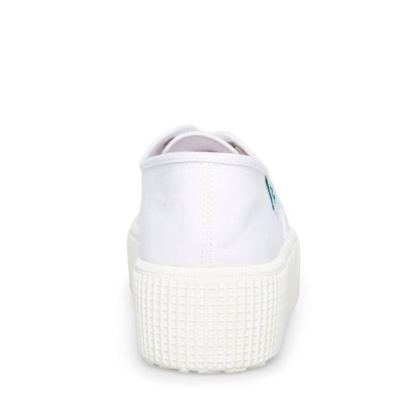 Tenis Steve Madden Stream Fabric Feminino Branco | SM-435ES