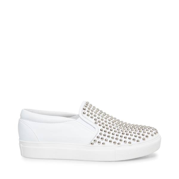 Tenis Steve Madden Torin With Studs Feminino Branco | SM-319JG