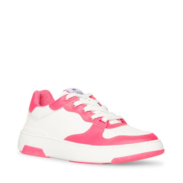 Tenis Steve Madden Tristina Fuschia Feminino Branco | SM-159TU