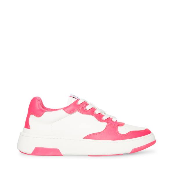 Tenis Steve Madden Tristina Fuschia Feminino Branco | SM-159TU