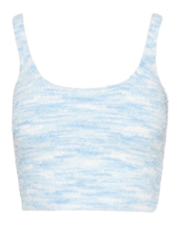 Tops Steve Madden Cozy Knit Tank Feminino Azuis | SM-476YH