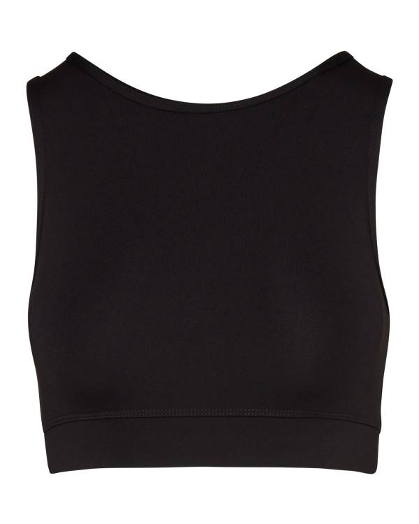 Tops Steve Madden Cropped Active Tank Feminino Pretas | SM-138NV