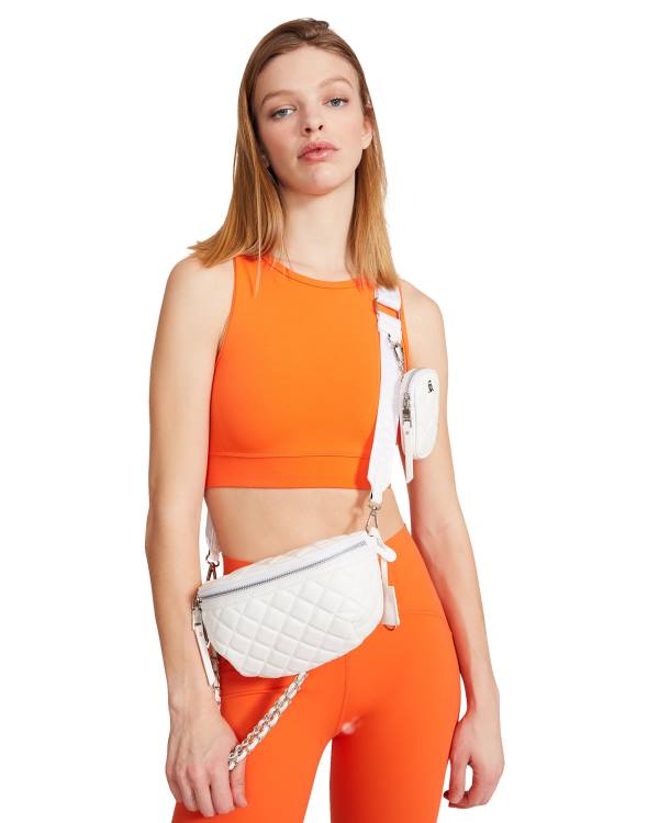 Tops Steve Madden Cropped Active Tank Feminino Laranja | SM-914ZE