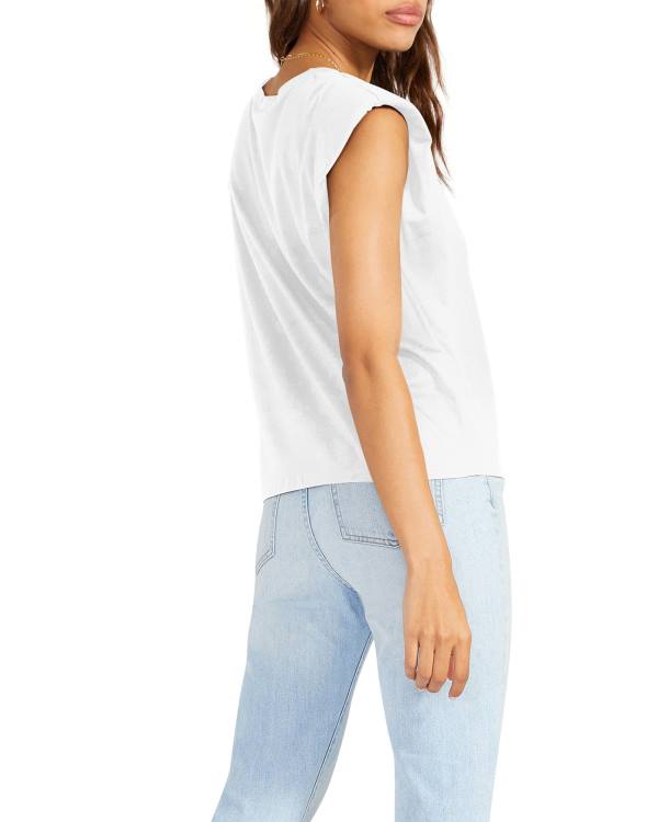 Tops Steve Madden Just Add Boardroom Tank Feminino Branco | SM-065AN