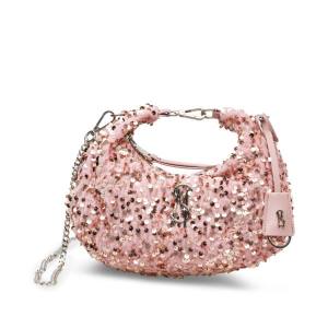 Bolsas Crossbody Steve Madden Bbrenda Sequins Blush Feminino Rosa | SM-928KT