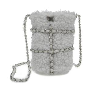 Bolsas Crossbody Steve Madden Bquench Faux Fur Feminino Branco | SM-230JN