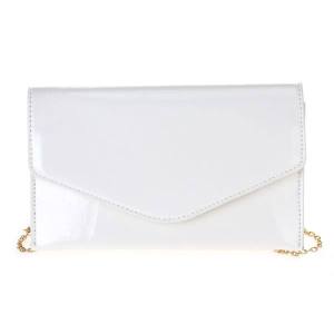 Bolsas Crossbody Steve Madden Bworldly Envernizados Feminino Branco | SM-671ZC