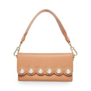 Bolsas De Ombro Steve Madden Bjovanni Tan Feminino Marrom | SM-489JR