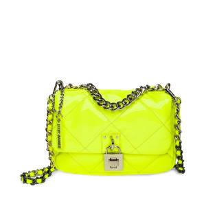 Bolsas De Ombro Steve Madden Bterra Envernizados Feminino Amarelas | SM-834WI