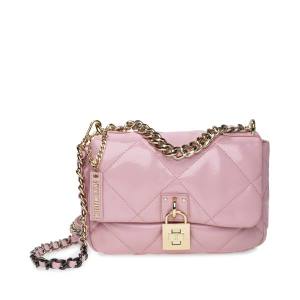 Bolsas De Ombro Steve Madden Bterra Envernizados Feminino Luz Rosa | SM-914WV