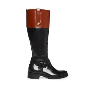 Botas Steve Madden Chalet Feminino Pretas Marrom | SM-019DT