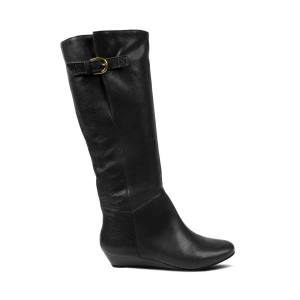 Botas Steve Madden Intyce Couro Feminino Pretas | SM-568PE