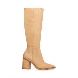 Botas Steve Madden Tove Tan Nubuck Feminino Marrom | SM-730JA