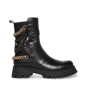 Botins Steve Madden Chain Feminino Pretas Multicoloridas | SM-315JF