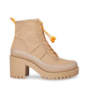 Botins Steve Madden Contender Feminino Caqui Multicoloridas | SM-487QB