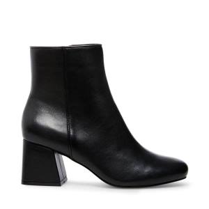 Botins Steve Madden Davist Couro Feminino Pretas | SM-548KO