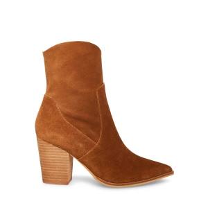 Botins Steve Madden Janetta Camurça Feminino Marrom | SM-532IU