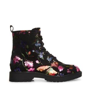 Botins Steve Madden Jbettyy Criança Pretas Multicoloridas | SM-259RK