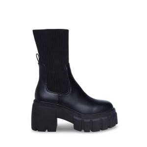 Botins Steve Madden Limit Feminino Pretas | SM-379TM