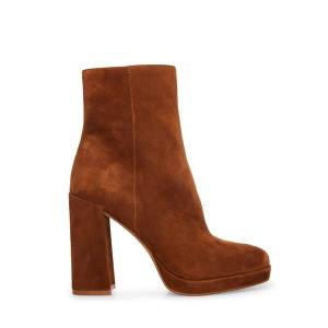 Botins Steve Madden Main Camurça Feminino Marrom | SM-804EV