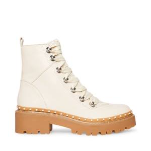 Botins Steve Madden Rainier Bone Feminino Bege Multicoloridas | SM-760GA