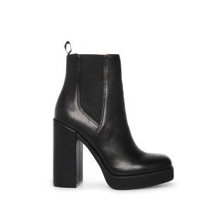 Botins Steve Madden Triple Couro Feminino Pretas | SM-417TV