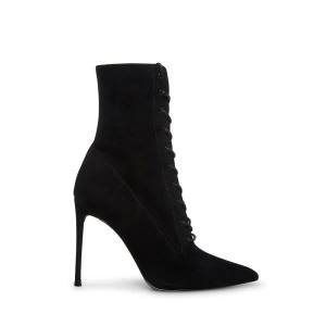 Botins Steve Madden Valency Camurça Feminino Pretas | SM-192ZO