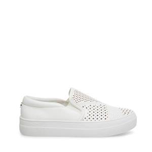 Loafers Steve Madden Gardina Feminino Branco | SM-845RS