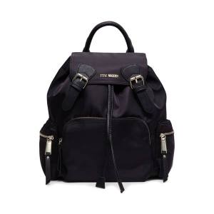 Mochilas Steve Madden Nylon Feminino Pretas | SM-861YR