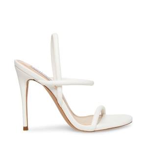 Salto Alto Steve Madden Carolena Heel Feminino Branco | SM-258VP