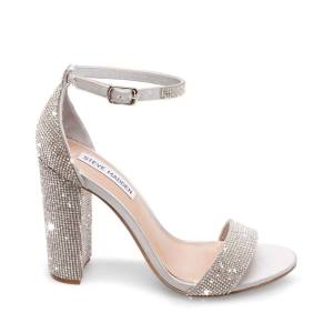 Salto Alto Steve Madden Carrson-r Heel Feminino Crystal | SM-946JQ