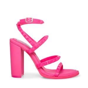 Salto Alto Steve Madden Cellini Heel Feminino Rosa | SM-856ZP