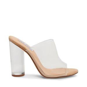 Salto Alto Steve Madden Classify Heel Feminino Clear | SM-892CR