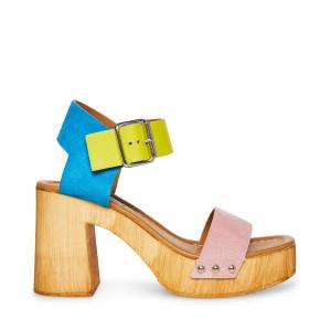 Salto Alto Steve Madden Colada Heel Feminino Multicoloridas | SM-743ZQ