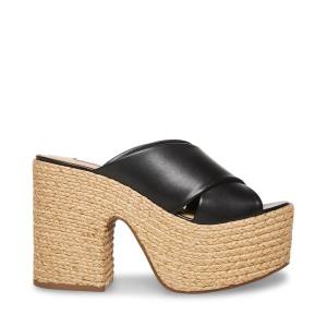 Salto Alto Steve Madden Elzie Heel Feminino Pretas | SM-721WG