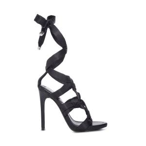 Salto Alto Steve Madden Fabiana Heel Feminino Pretas | SM-481PO