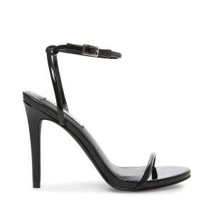 Salto Alto Steve Madden Fate Envernizados Heel Feminino Pretas | SM-682UI