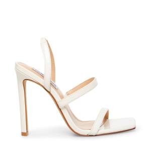 Salto Alto Steve Madden Grade Heel Feminino Branco | SM-372SZ