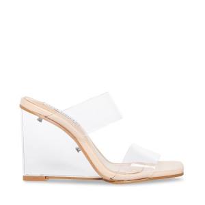 Salto Alto Steve Madden Isa Heel Feminino Clear | SM-593AK