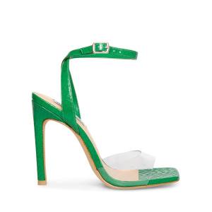 Salto Alto Steve Madden Jessenia Heel Feminino Verdes | SM-235YF