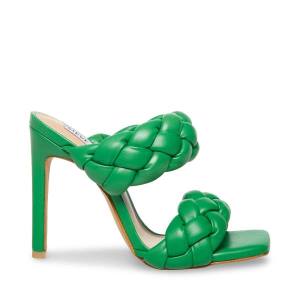 Salto Alto Steve Madden Kenley Heel Feminino Verdes | SM-526OD