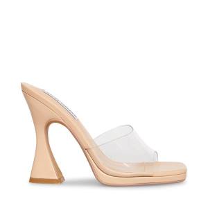 Salto Alto Steve Madden Lipa Heel Feminino Clear | SM-643LY