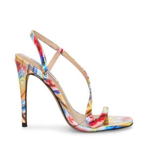 Salto Alto Steve Madden Nadia Heel Feminino Multicoloridas | SM-637WR