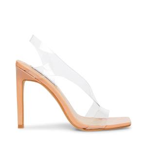 Salto Alto Steve Madden Nila Heel Feminino Clear | SM-795PC